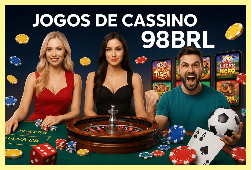 Jogos de cassino online inovadores e emocionantes na 98BRL